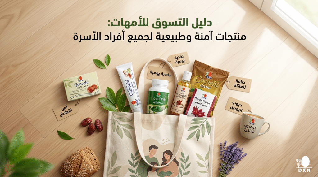 دليل التسوق للأمهات: منتجات آمنة وطبيعية لجميع أفراد الأسرة 🏠❤️